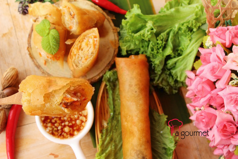 chả giò chay - La gourmet