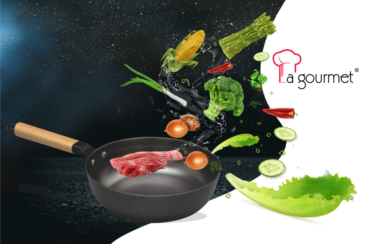 chảo gang la gourmet 01
