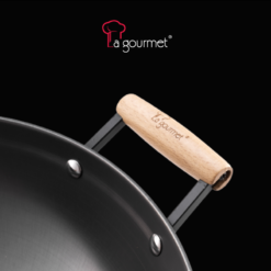 Chảo gang La gourmet 2 tay cầm