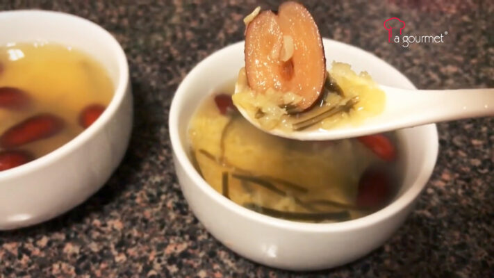 chè đậu xanh táo tàu - nồi u la gourmet
