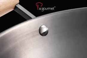 Chảo gang La gourmet 2 tay cầm