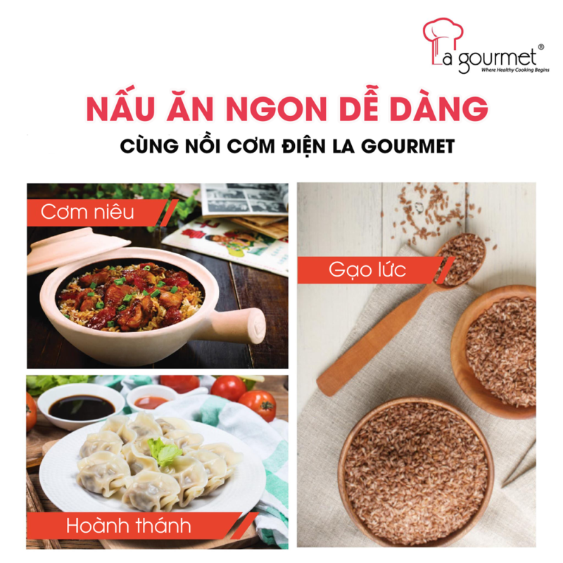 Nồi cơm điện tách đường thương hiệu Mỹ