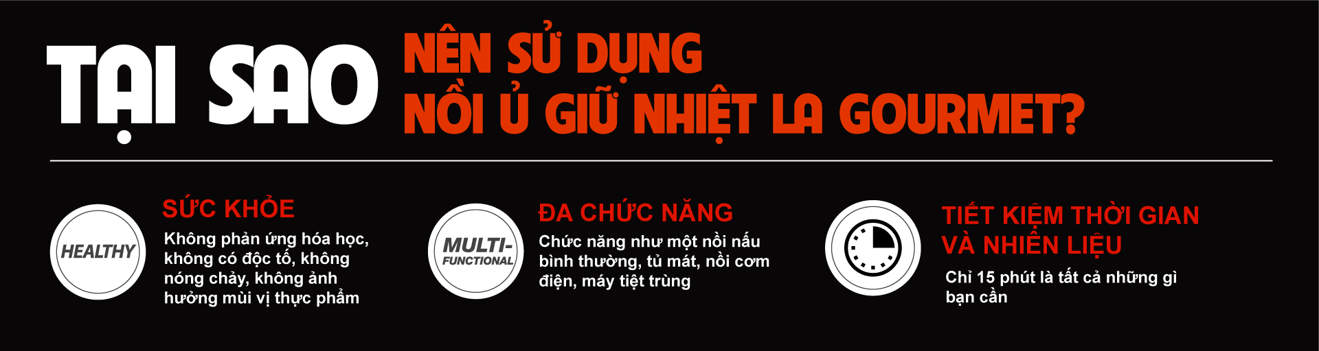 Nồi ủ giữ nhiệt La gourmet