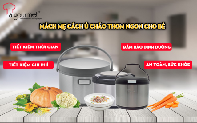 Nồi ủ La gourmet - Thương hiệu Mỹ
