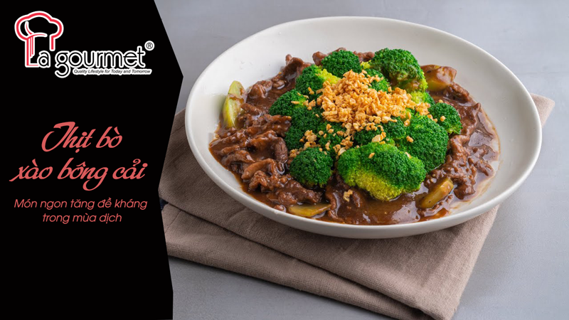Thịt bò xào bông cải - Món ngon tăng đề kháng
