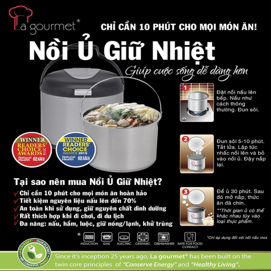 Nồi ủ La gourmet