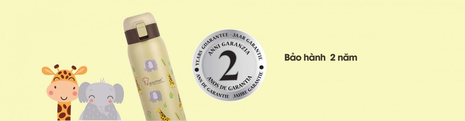 Bình giữ nhieẹt La gourmet chứng nhận quốc tế