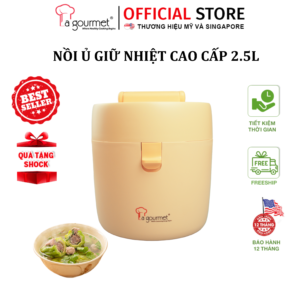 Hotsale Nồi ủ giữ nhiệt La gourmet 2,5L Cam 397621