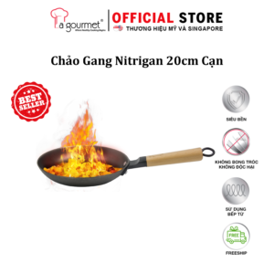 Chảo gang Nitrigan La gourmet 20cm cạn - 367488