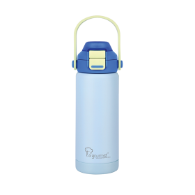 La gourmet Thermal Bottle  530ml Light Blue, Blue lid - 419965