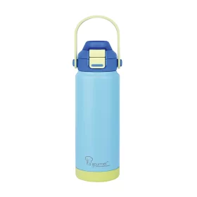 La gourmet Thermal Bottle  720ml Light Blue, Blue lid - 420008