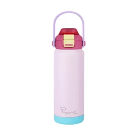 La gourmet Thermal Bottle  720ml Light Pink, Pink lid - 419996