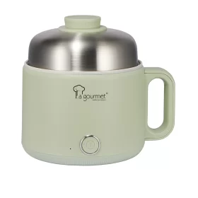 Nồi đa năng điện 1,6L La Gourmet – Ceramic coating kèm xửng hấp (màu Mint Green)