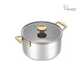 Nồi inox La gourmet Aureon 24 × 13.5 cm – 5.8L – 436757